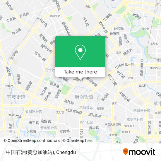 中国石油(黄忠加油站) map