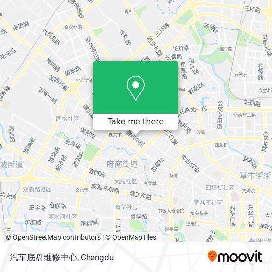 汽车底盘维修中心 map
