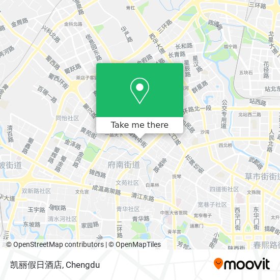 凯丽假日酒店 map