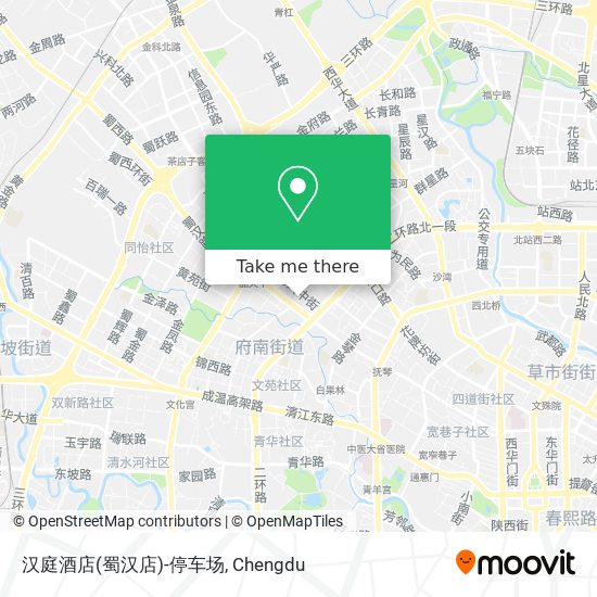 汉庭酒店(蜀汉店)-停车场 map