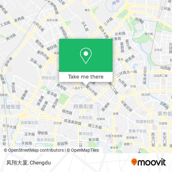凤翔大厦 map