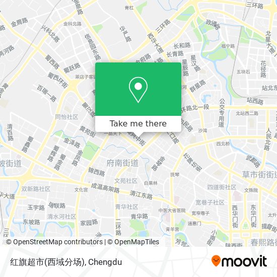 红旗超市(西域分场) map