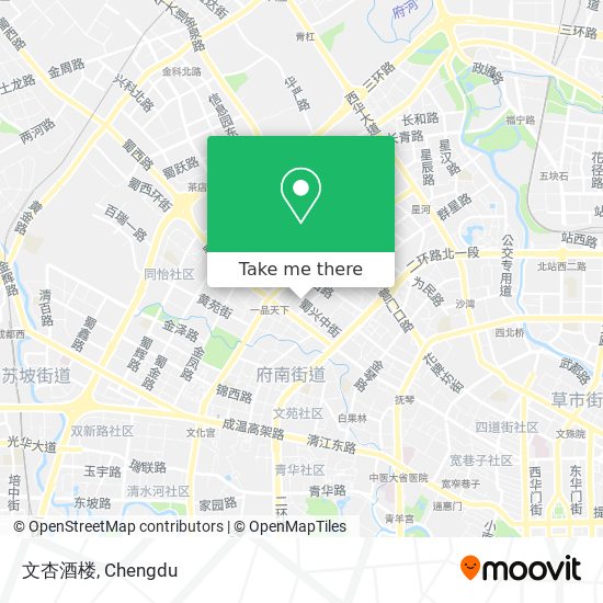 文杏酒楼 map