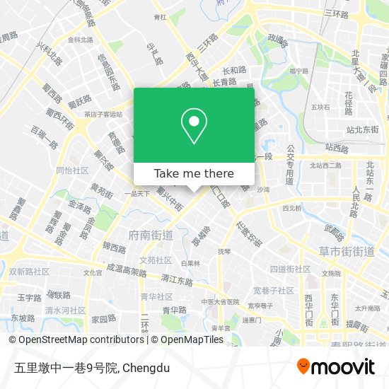 五里墩中一巷9号院 map