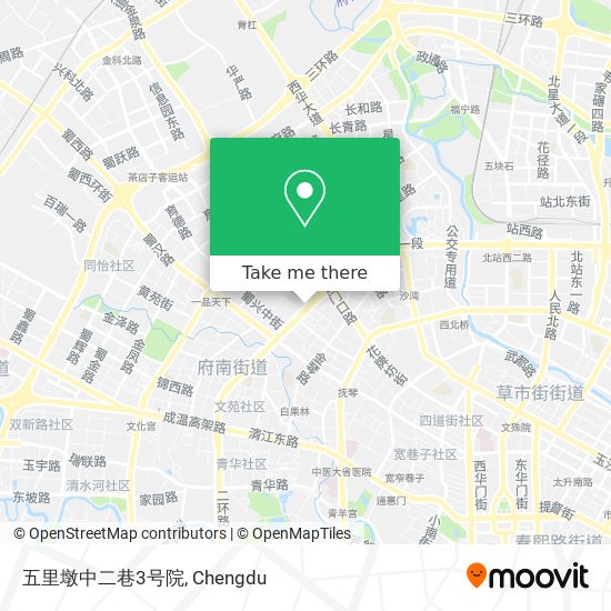 五里墩中二巷3号院 map