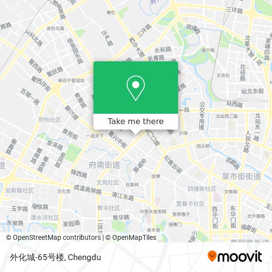 外化城-65号楼 map