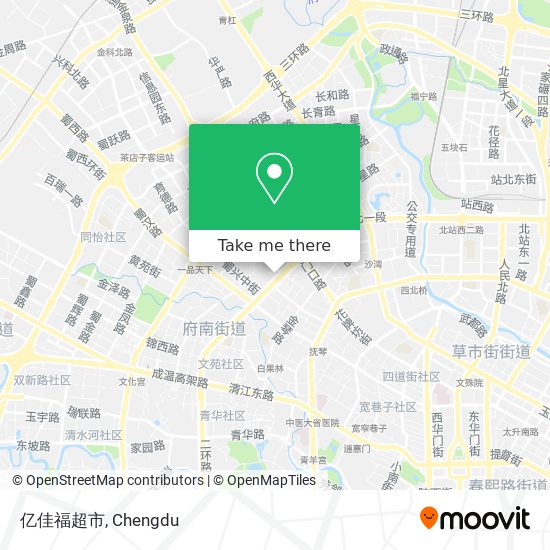 亿佳福超市 map
