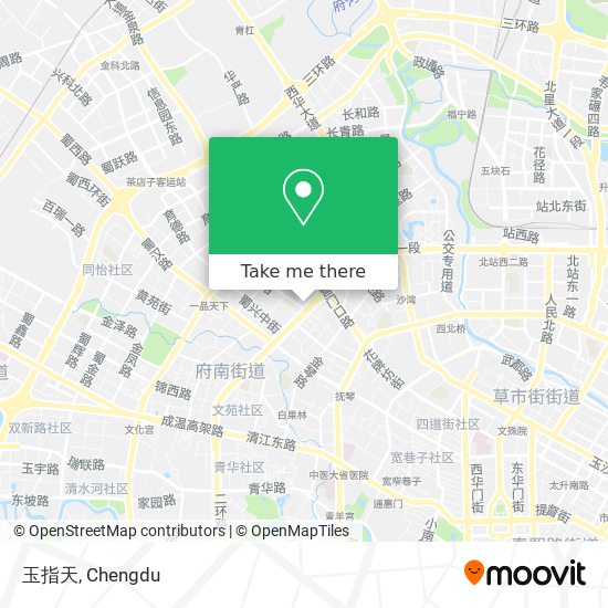 玉指天 map