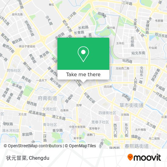 状元冒菜 map