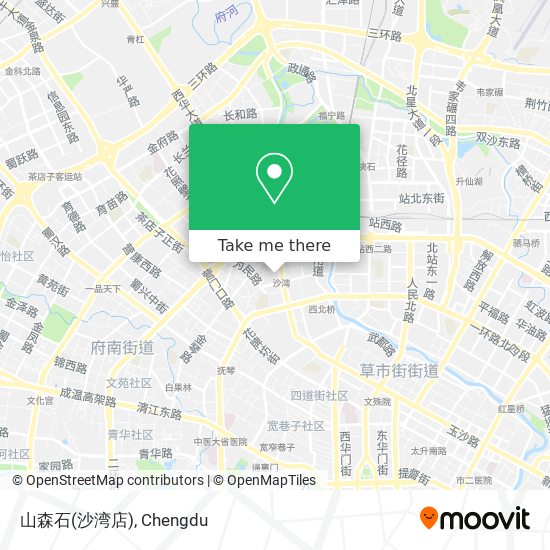 山森石(沙湾店) map