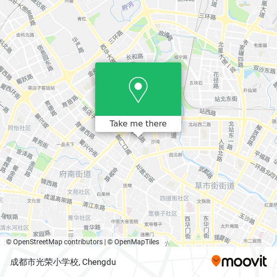 成都市光荣小学校 map
