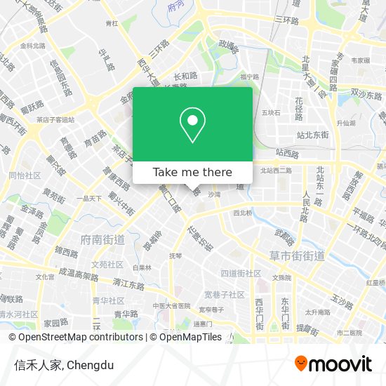 信禾人家 map