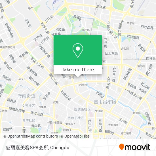 魅丽嘉美容SPA会所 map