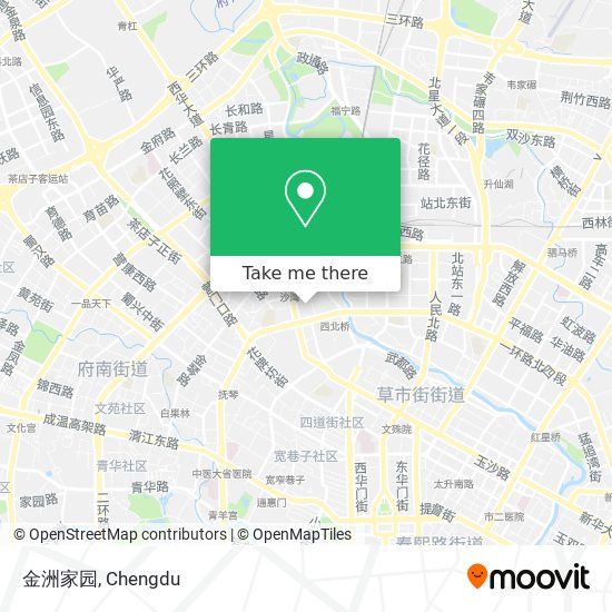 金洲家园 map