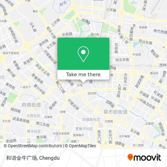 和谐金牛广场 map