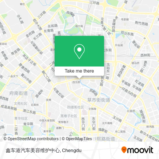 鑫车港汽车美容维护中心 map