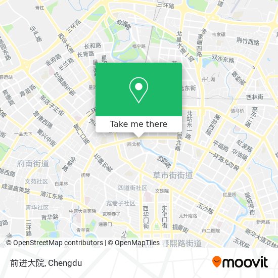 前进大院 map