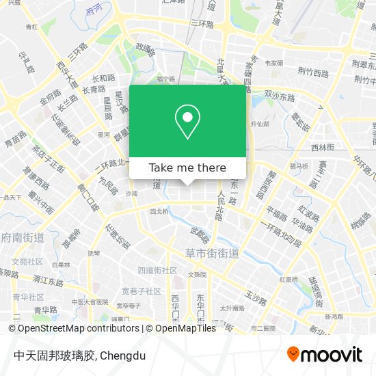 中天固邦玻璃胶 map