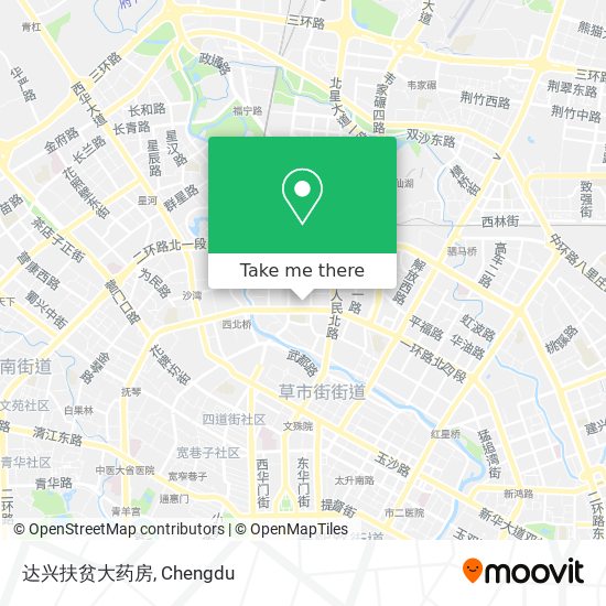 达兴扶贫大药房 map