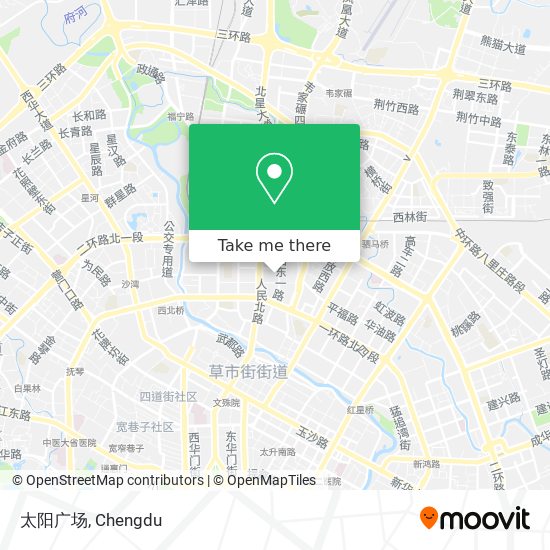 太阳广场 map