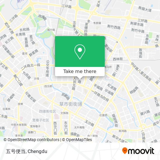 五号便当 map