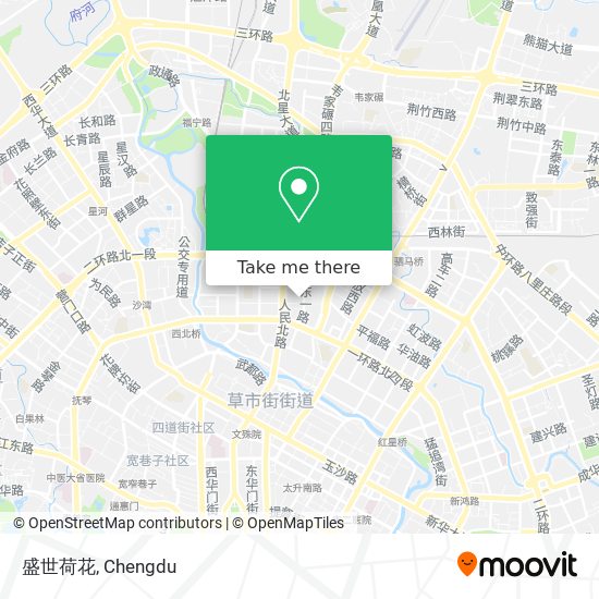 盛世荷花 map