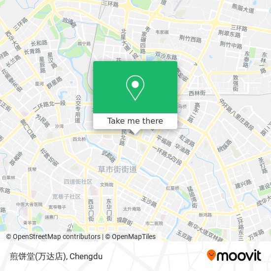煎饼堂(万达店) map