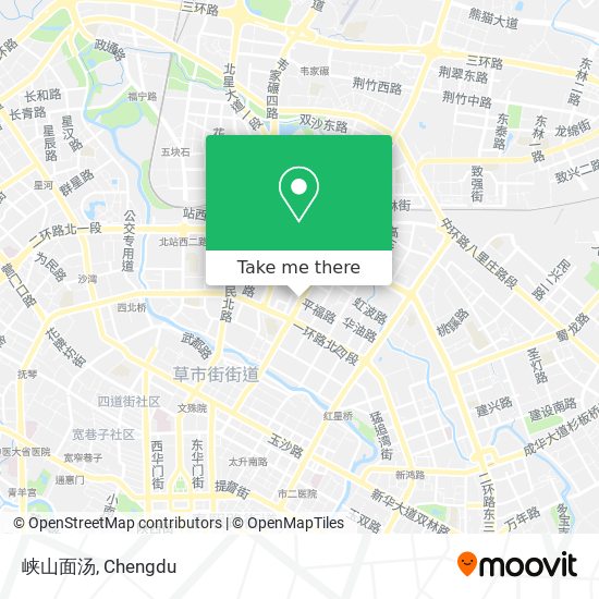 峡山面汤 map