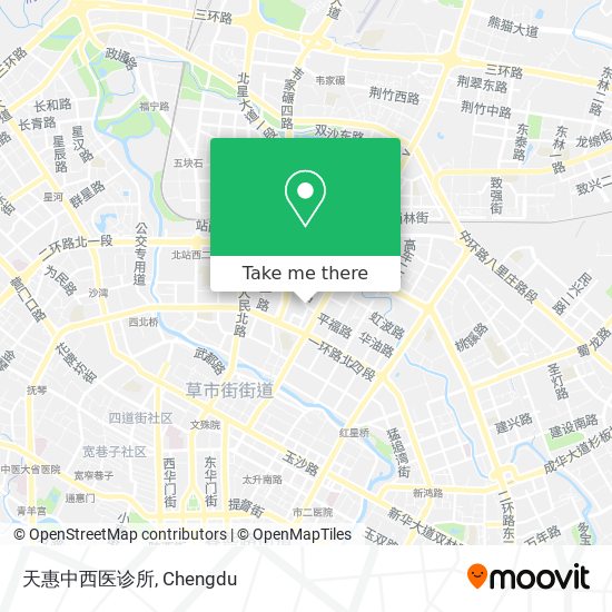 天惠中西医诊所 map