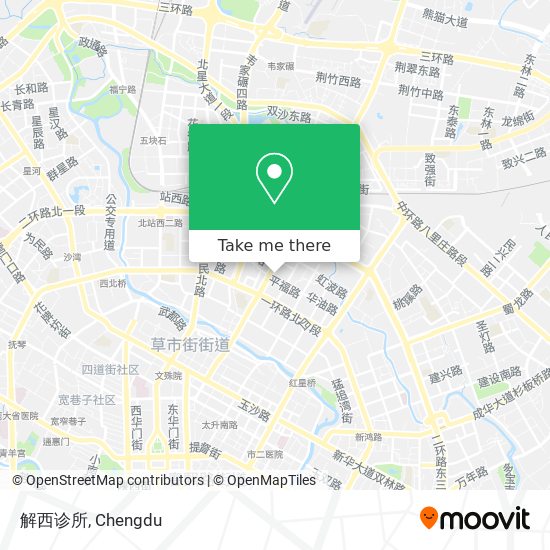 解西诊所 map