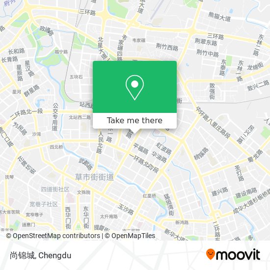 尚锦城 map