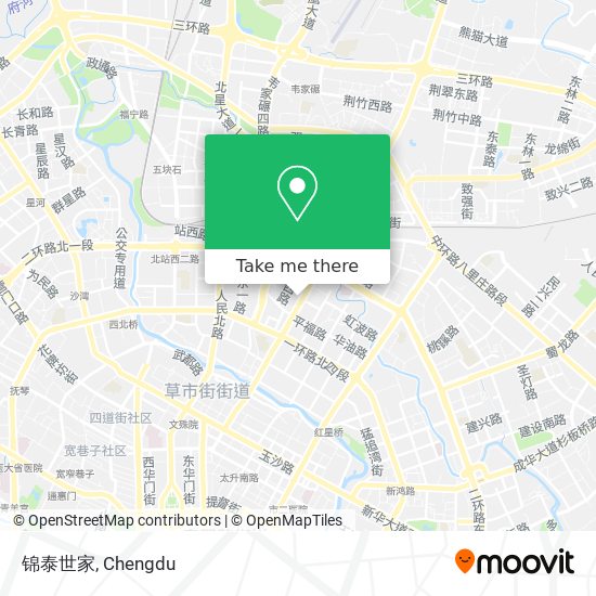锦泰世家 map