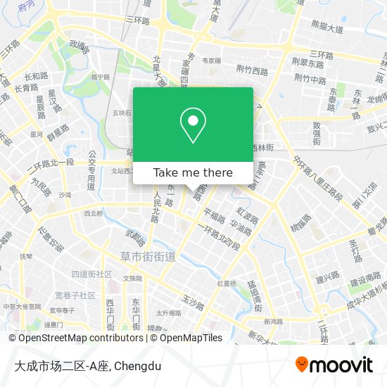 大成市场二区-A座 map