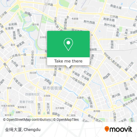金绳大厦 map