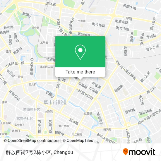 解放西街7号2栋小区 map