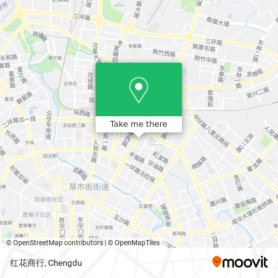 红花商行 map