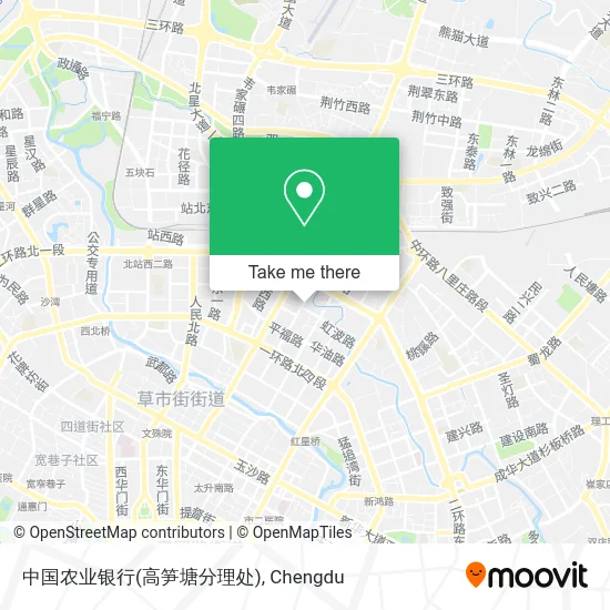 中国农业银行(高笋塘分理处) map