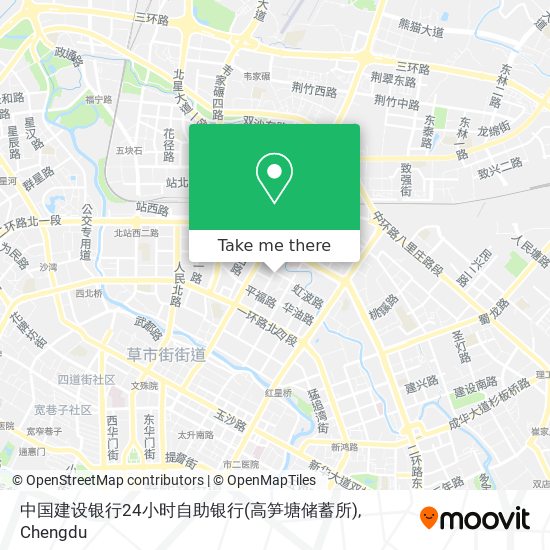 中国建设银行24小时自助银行(高笋塘储蓄所) map