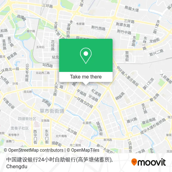 中国建设银行24小时自助银行(高笋塘储蓄所) map