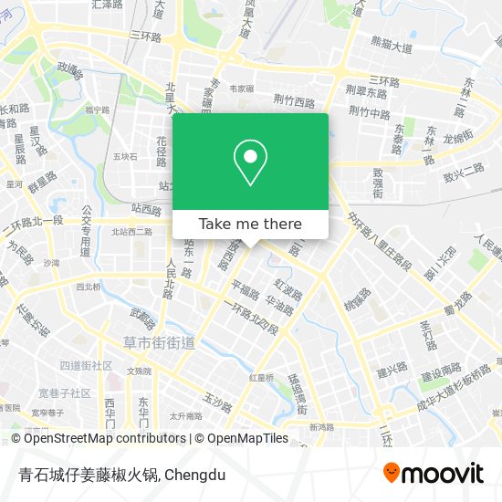 青石城仔姜藤椒火锅 map