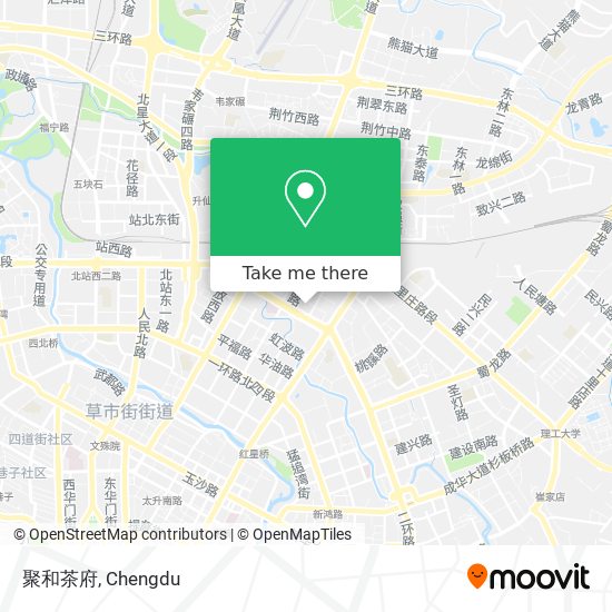 聚和茶府 map