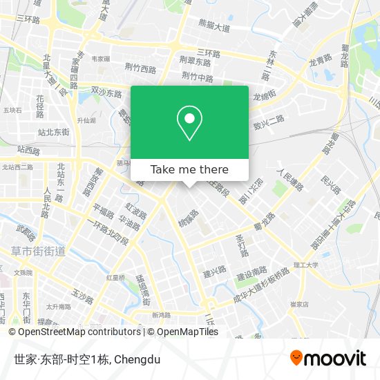 世家·东部-时空1栋 map