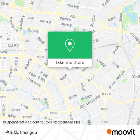 停车场 map