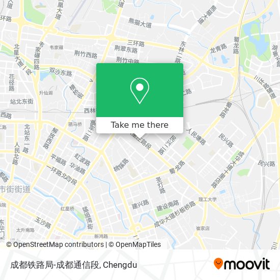 成都铁路局-成都通信段 map