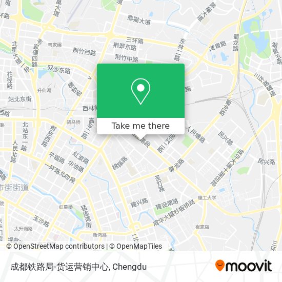 成都铁路局-货运营销中心 map