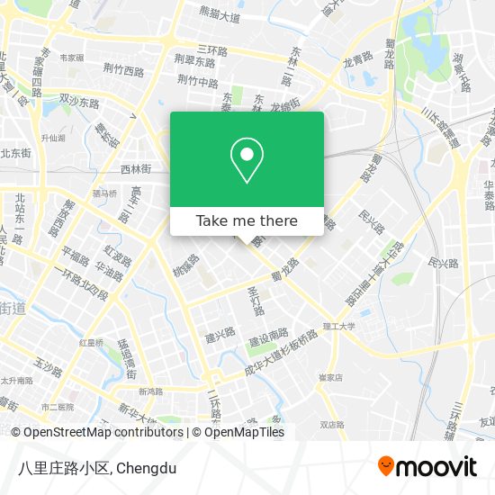 八里庄路小区 map