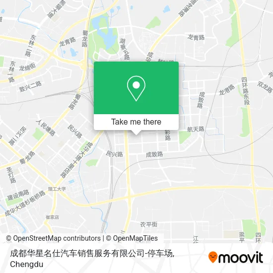 成都华星名仕汽车销售服务有限公司-停车场 map