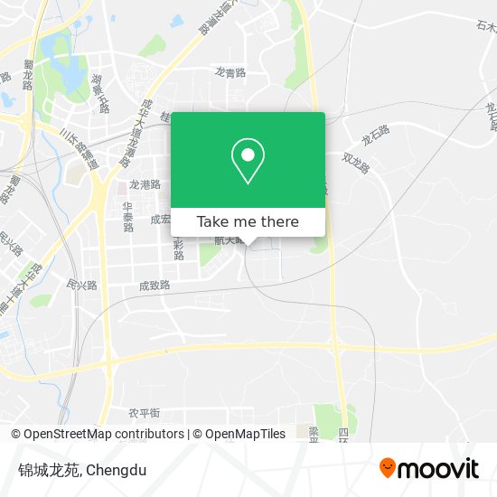 锦城龙苑 map