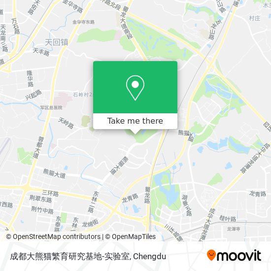 成都大熊猫繁育研究基地-实验室 map