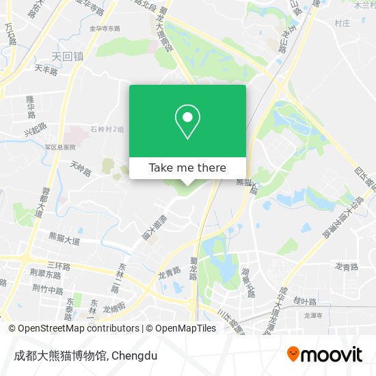 成都大熊猫博物馆 map